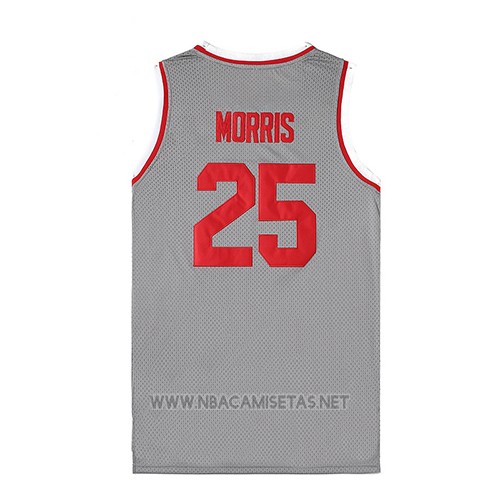 Camiseta Pelicula Bayside Morris NO 25 Gris